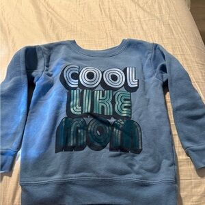 Garanimals Blue 'Cool Like Mom' Sweatshirt